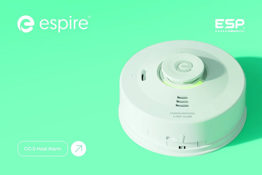 Espire Reliable Dual CO and Heat Alarms from ESP