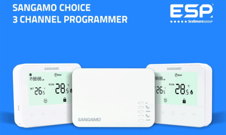 Sangamo’s three channel programmable thermostat kit