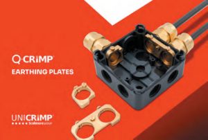 8 11 Unicrimp adds earthing plates to Q-Crimp accessories range