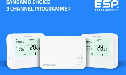 New three-channel programmable thermostat from Sangamo