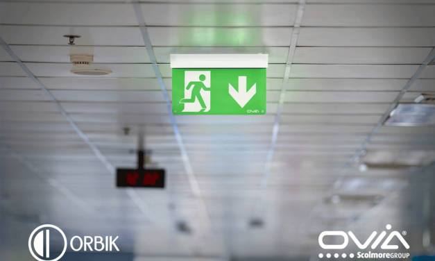 Ovia’s upgraded Orbik Emergency Five-in-One Exit Sign