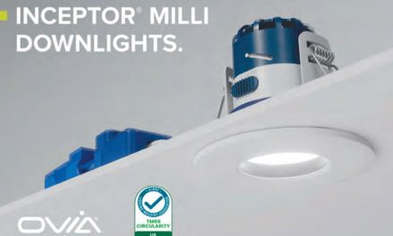 Inceptor Milli family of fire-rated downlights from Ovia