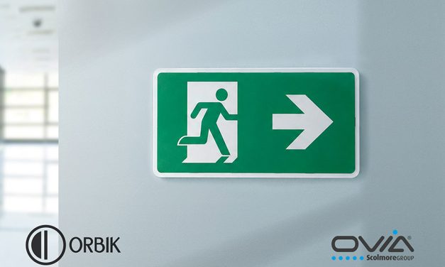 Ovia’s upgraded Emergency IP65 Exit Box within Orbik’s enhanced product portfolio