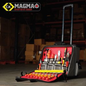 9 C.K Magma Technician’s PRO Wheeled Case makes light work of any task