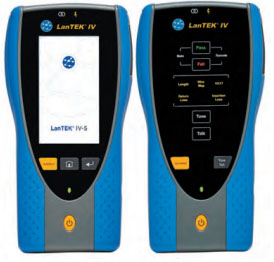 9 4 Cable certifier power doubled with launch of new LanTEK IV-S