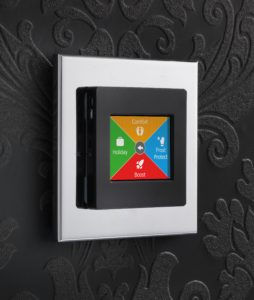 Alu Black Flock Wallpaper MODE Hidden heating – the undercover story