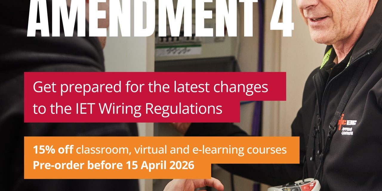 NICEIC responds to BS 7671 Amendment 4 with comprehensive support package