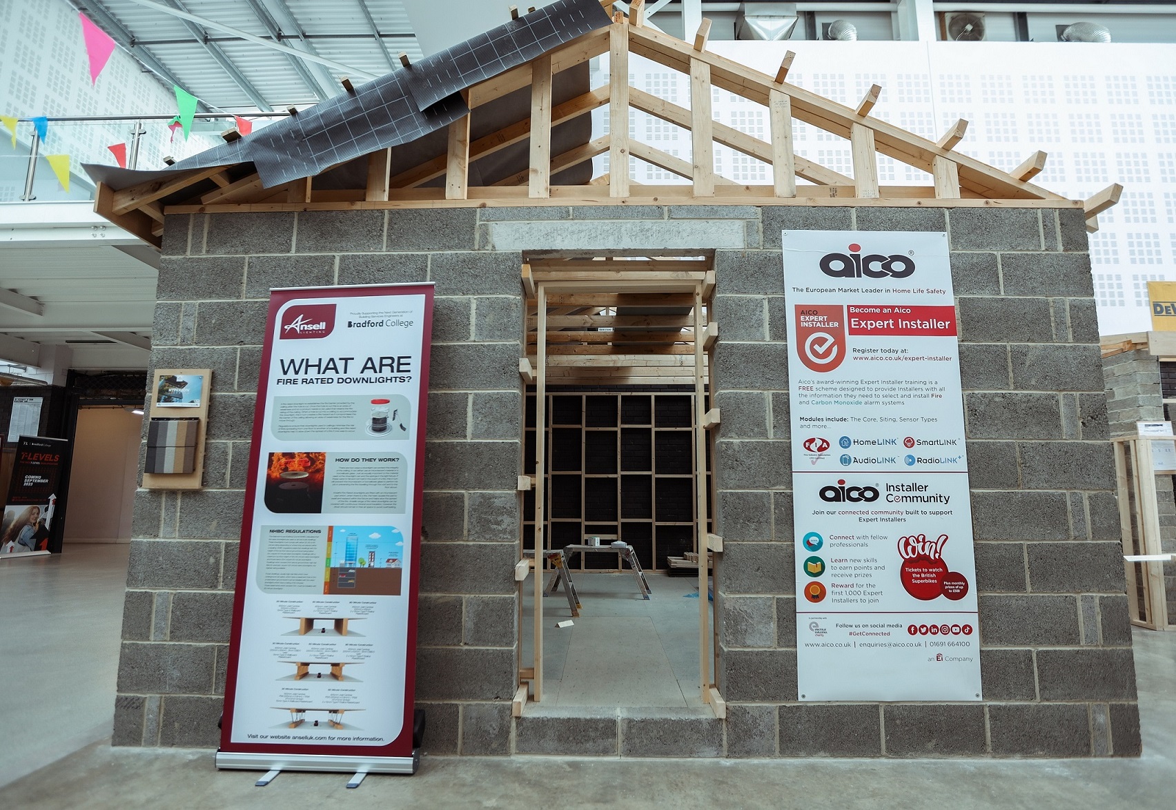 Ansell Lighting and Bradford College join forces to support Electricians of the Future