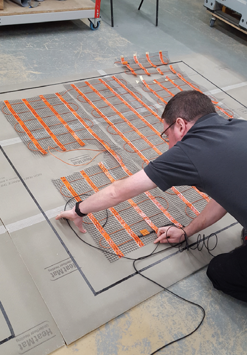 Heat Mat product training days available for electrical wholesale customers