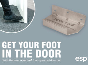 Clipboard16 1 ESP launches new Foot Operated Door Pull