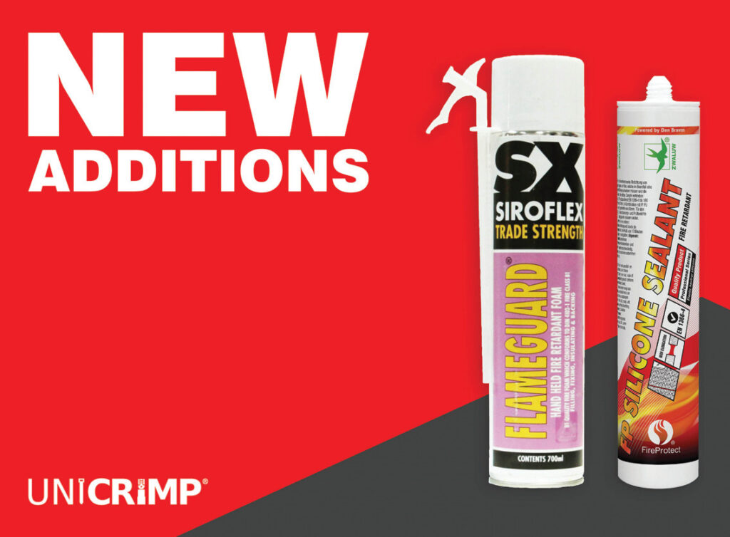 Unicrimp expands Siroflex adhesives and sealants range