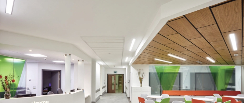 CP wireless lighting controls reduce costs at hospital