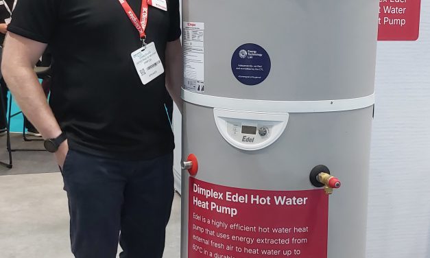 Dimplex Edel only hot water heat pump on Government ETL