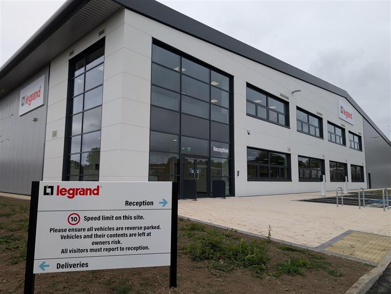 Legrand UK&I opens new manufacturing facility