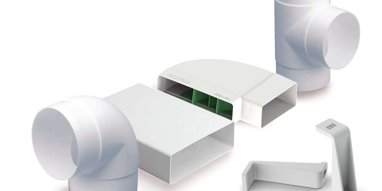 Domus Ventilation ducting to use recycled plastic