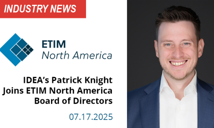 Patrick Knight of IDEA Joins ETIM North America Board of Directors