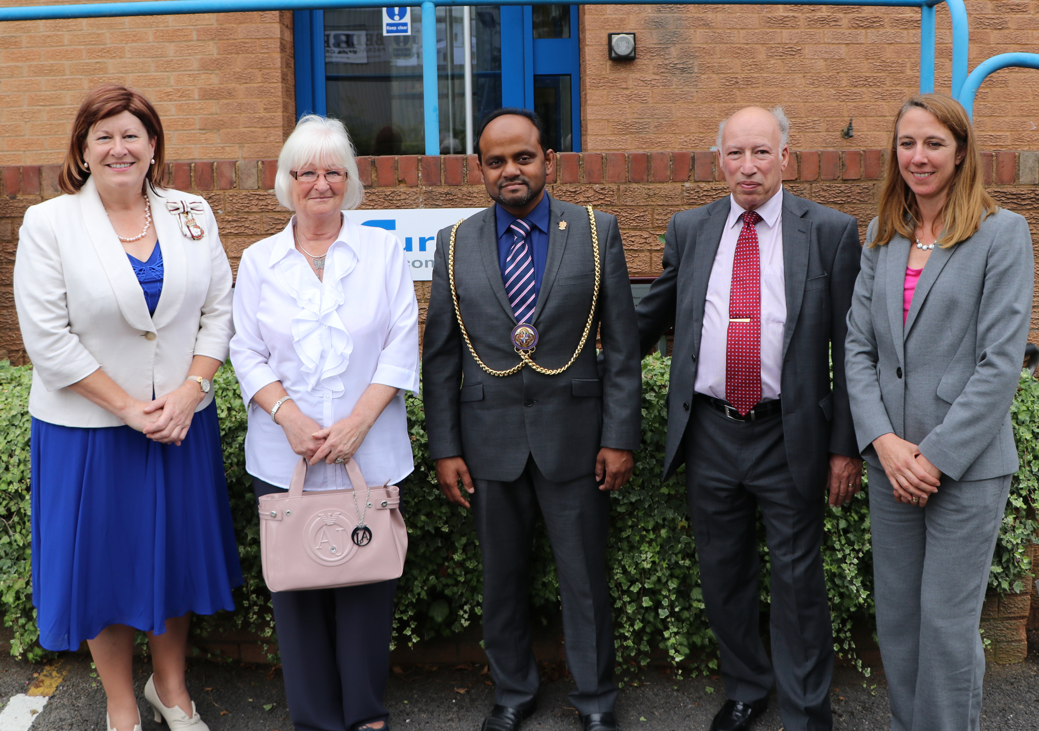 HM Lord Lieutenant of Bedfordshire visits Europa Components