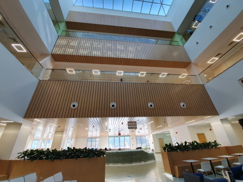 Luceco LuxFrame at the Gargash Hospital, Dubai 