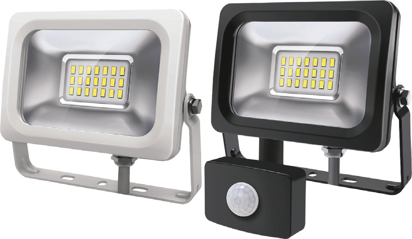 Slim, bright and powerful floodlights