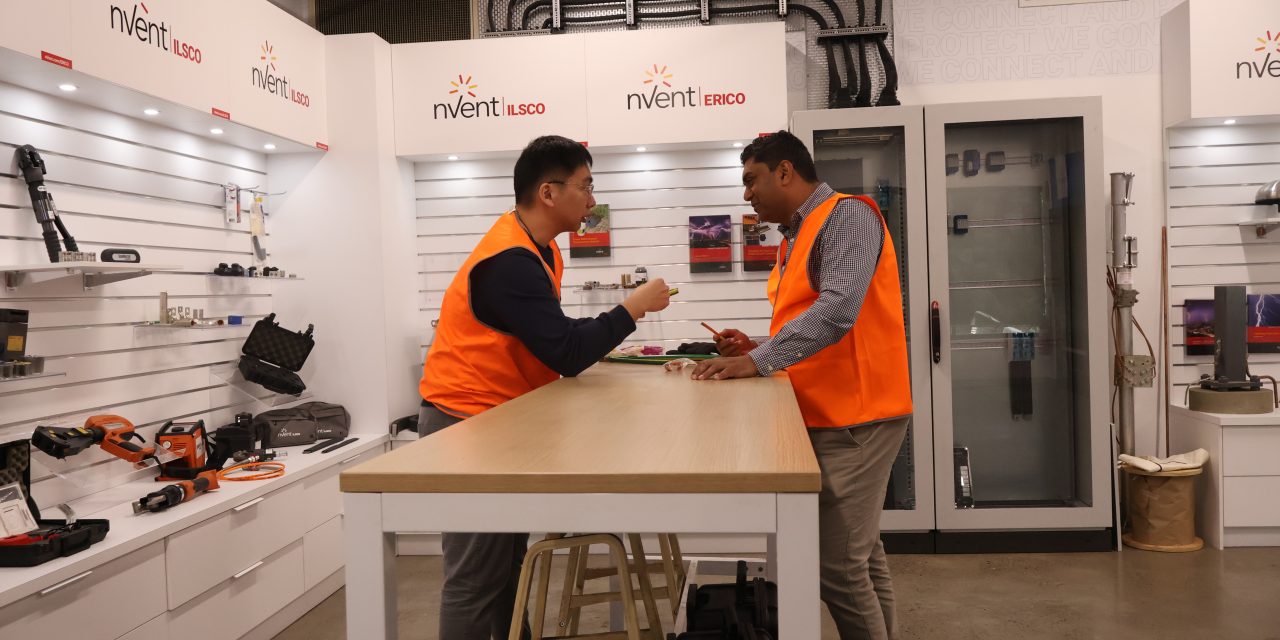 nVent opens service and training centres across Europe and Australia