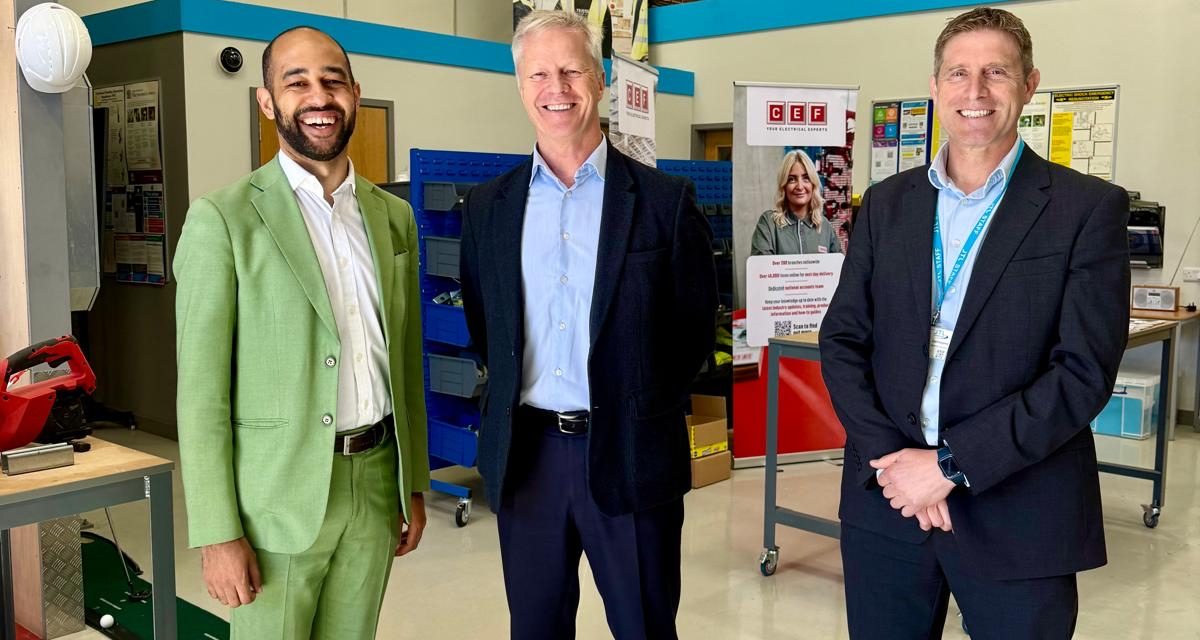 Josh Babarinde MP visits JTL Eastbourne to meet apprentices and employers