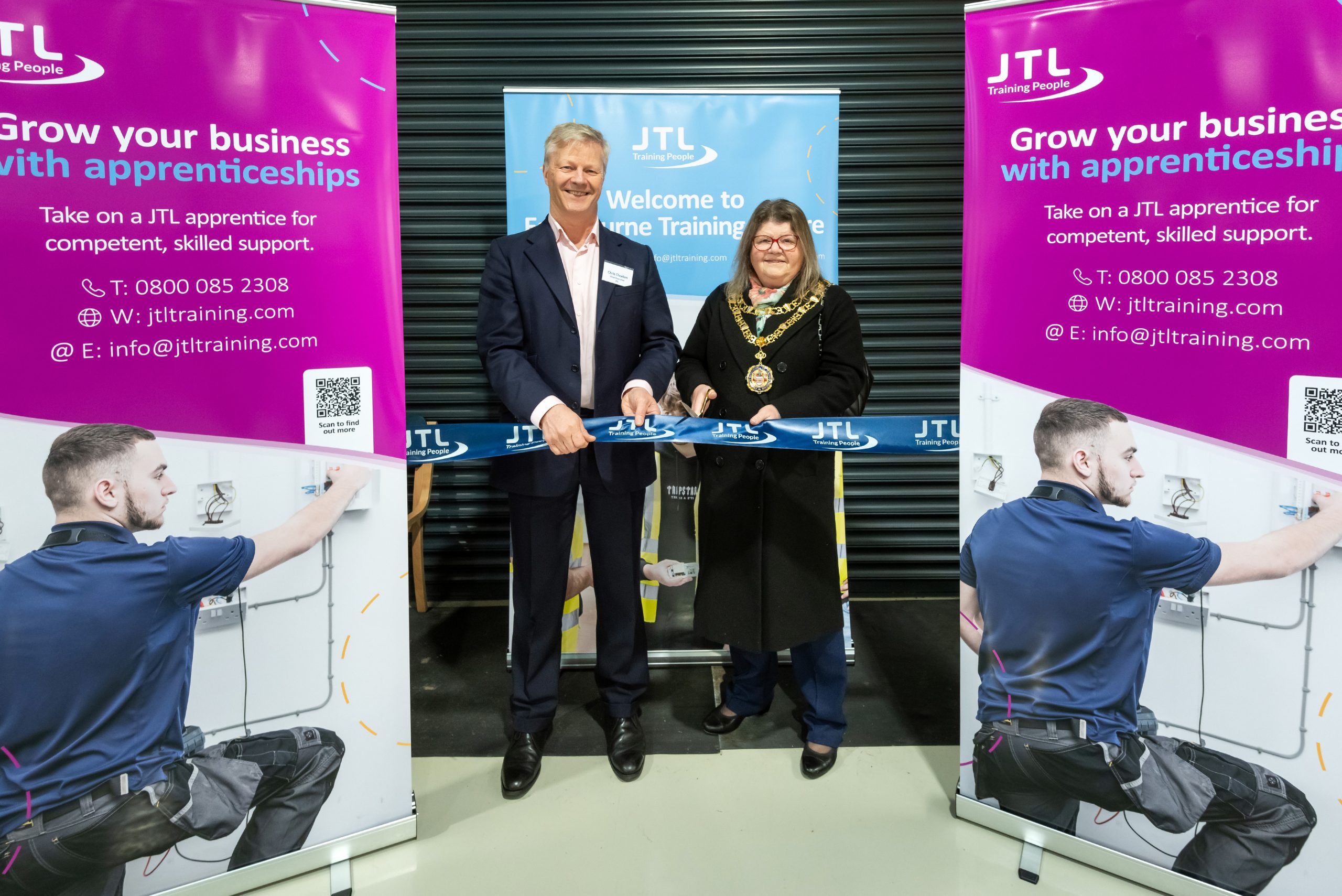 JTL opens new training centre in Eastbourne during National Apprenticeship Week