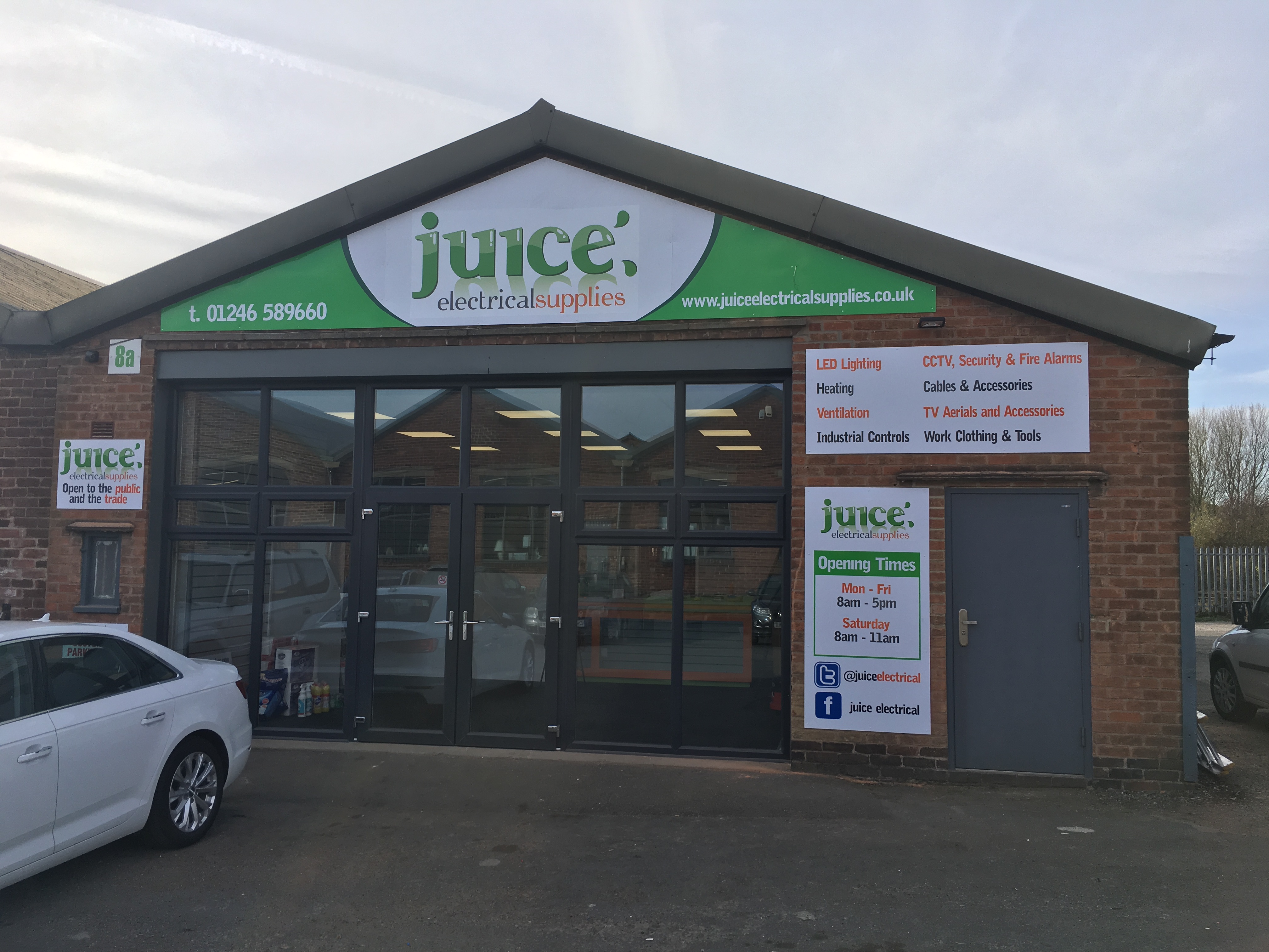 Third Juice Electrical branch opens in Chesterfield