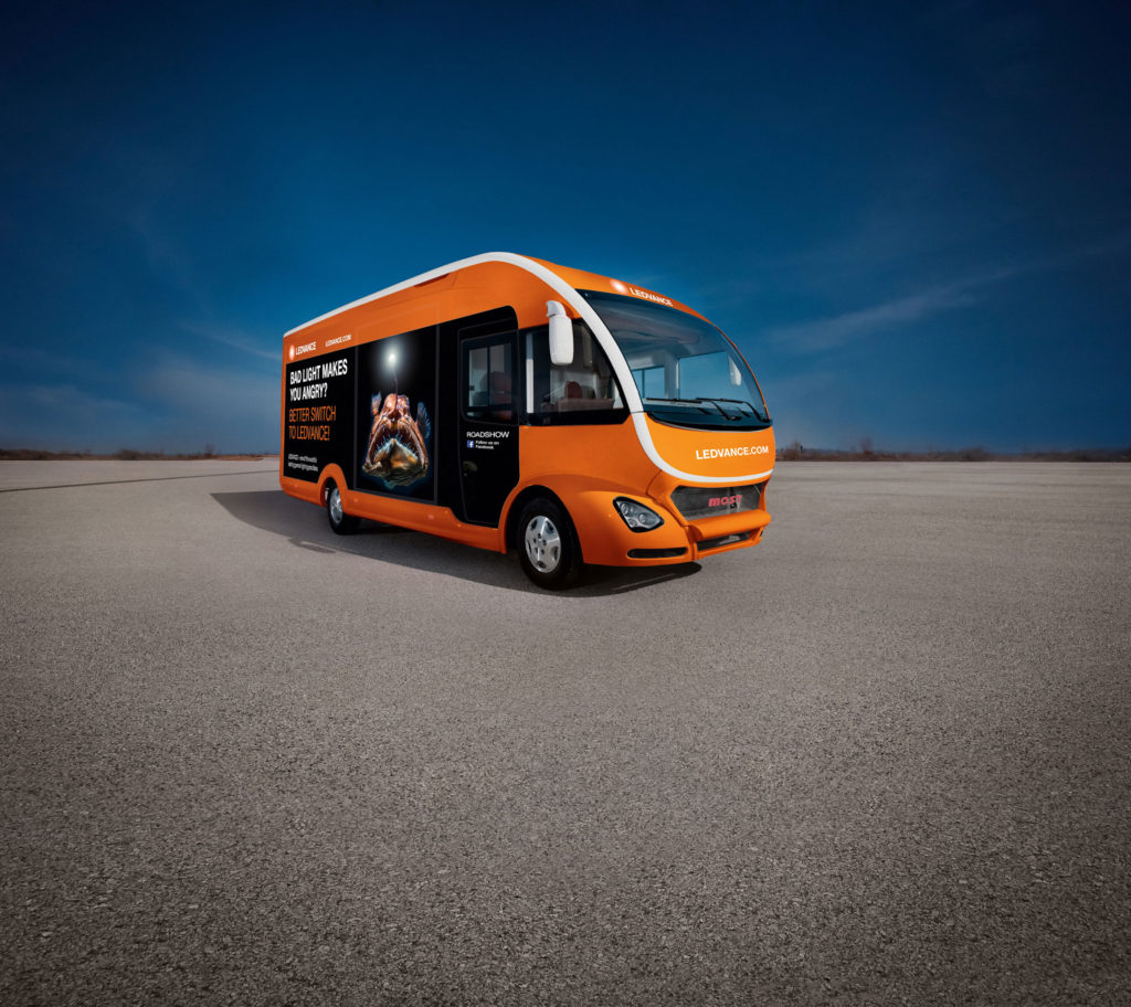 LEDVANCE Truck takes to the road