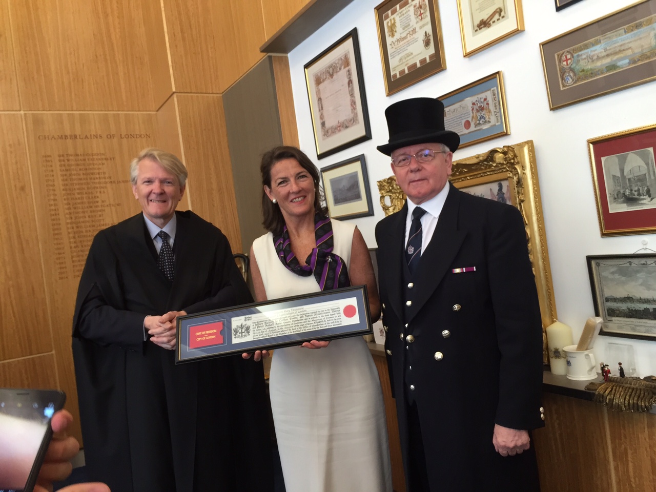 EDA Director joins The Worshipful Company of Lightmongers and gains Freedom of the City