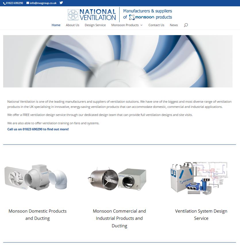 National Ventilation launches new and improved website