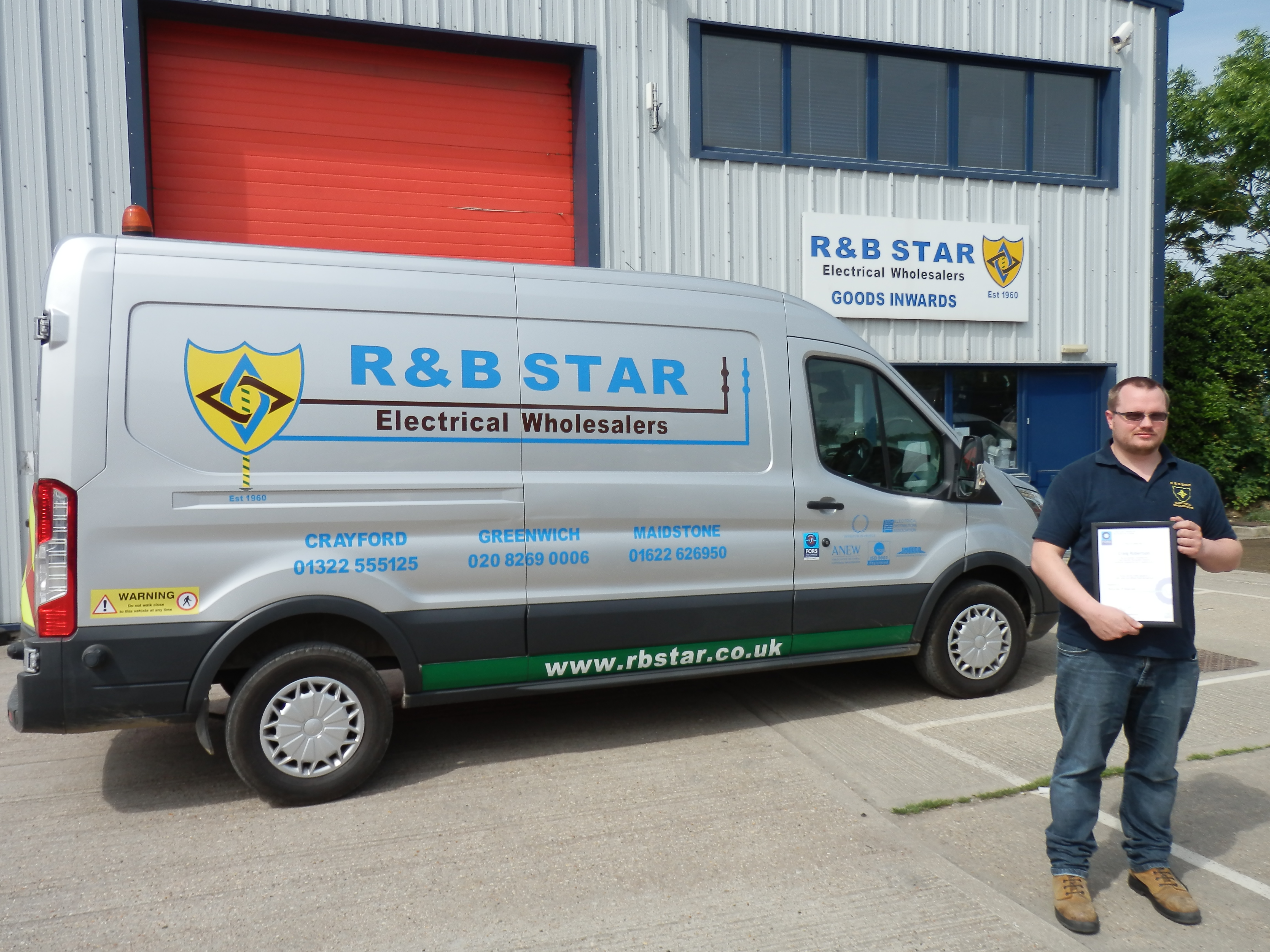 FORS Silver Accreditation for family-run Kent and London wholesaler, R&B Star