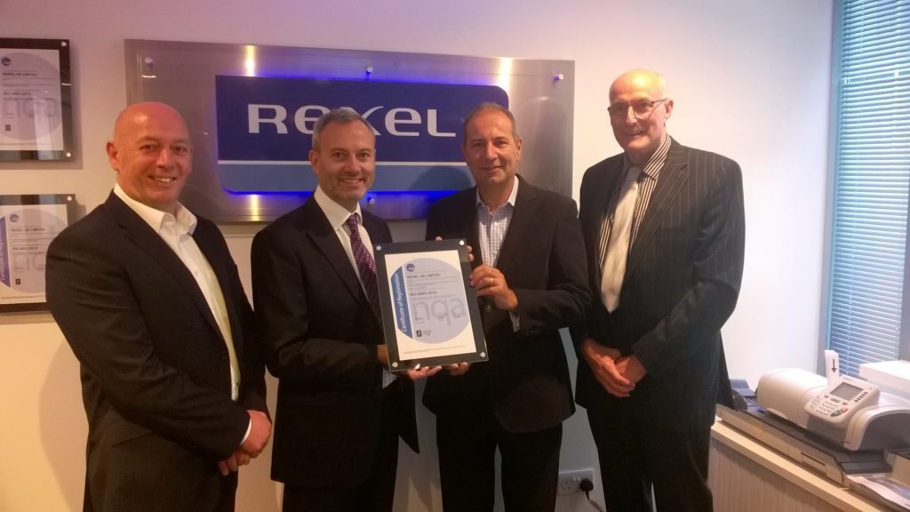 PR31 ISO 45001 standard Rexel becomes first in the industry to achieve the International ISO standard for Occupational Health and Safety Management