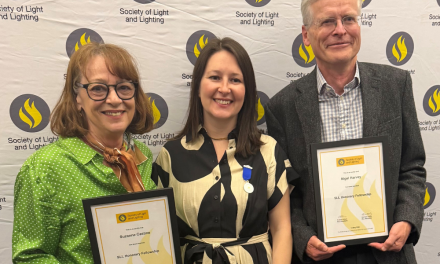 Recolight executives receive honorary fellowships of Society of Light and Lighting
