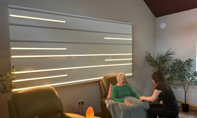 Ansell lights up hospice relaxation room