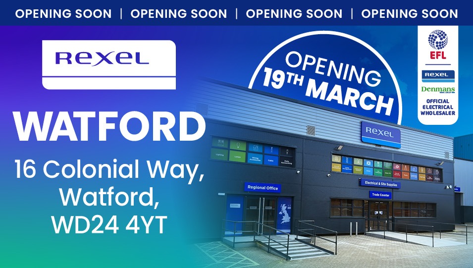 Rexel UK opens new Watford branch