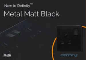 Screen Shot 2022 01 31 at 12.50.07 New Matt Black Metal cover plates for Click Definity range