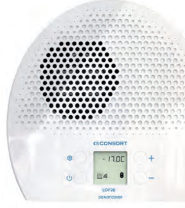 Consort Claugen launches DF2E downflow fan heater