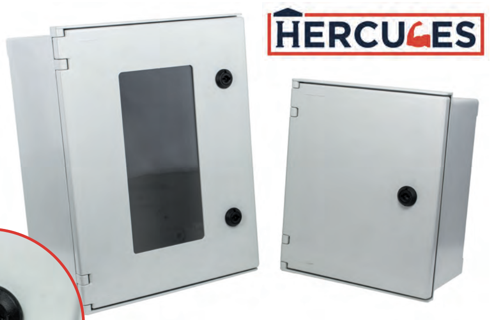 CamdenBoss introduces new GRP IP66 enclosure range: Hercules