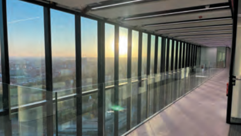 Caleido Tower boosts sustainability with BAS from KNX