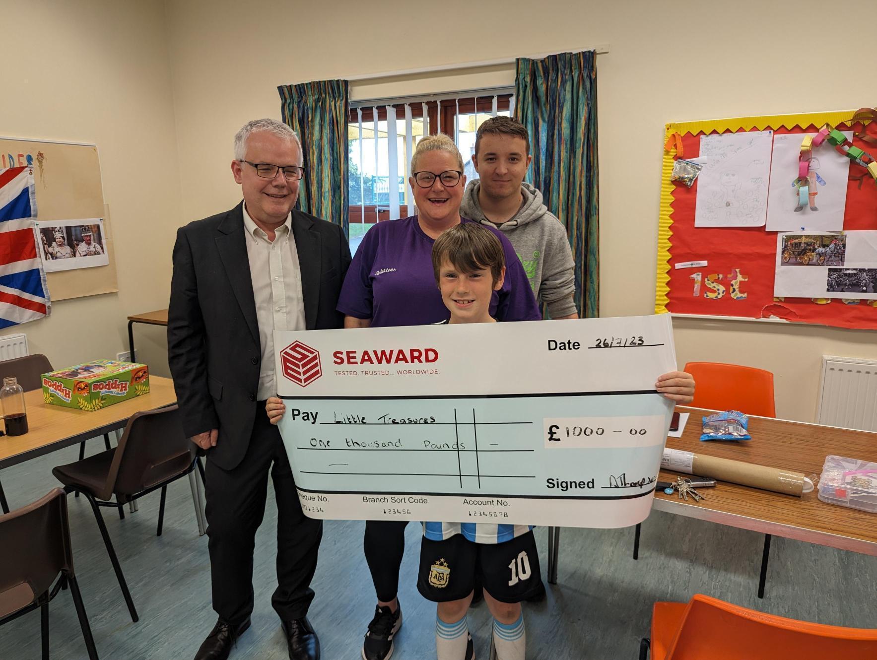 Boost for North East charities thanks to Seaward