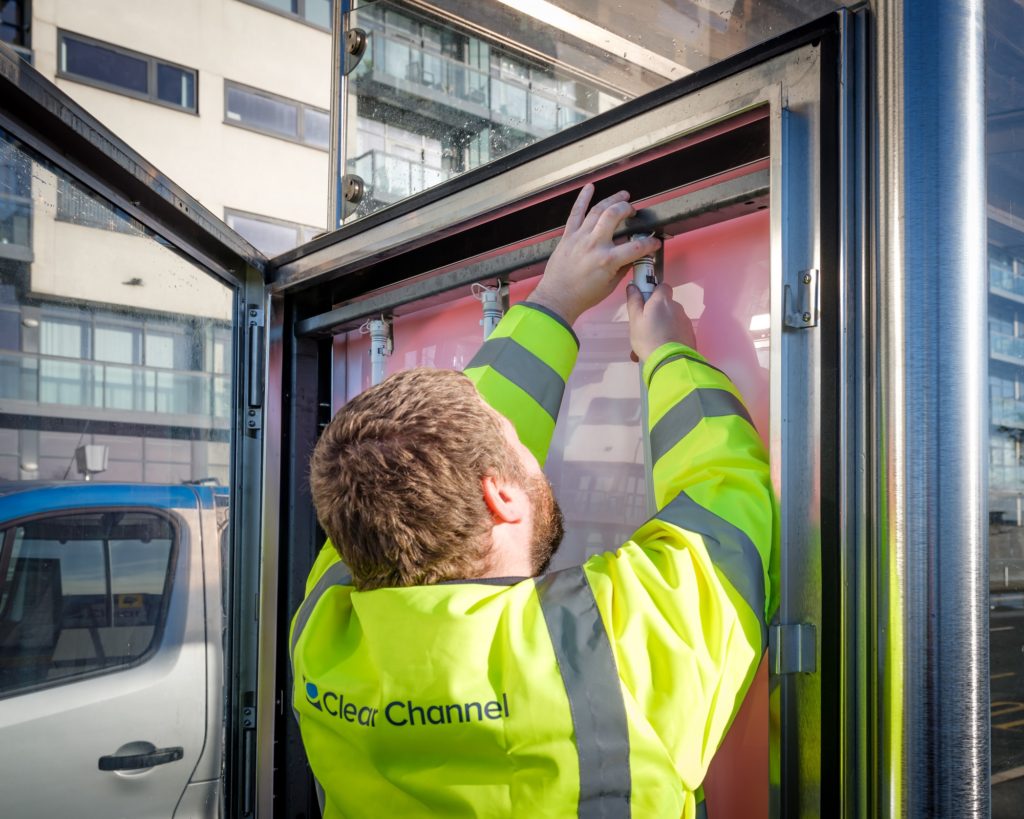 Signify brings environmental initiative to Clear Channel shelters