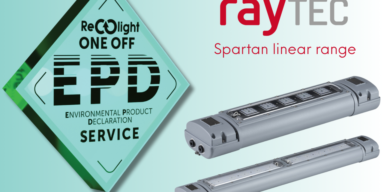 Recolight publishes first EPD for Raytec
