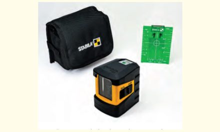 Stabila launches LAX 60 G GreenBeam cross line laser