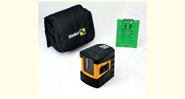 Stabila launches LAX 60 G GreenBeam cross line laser