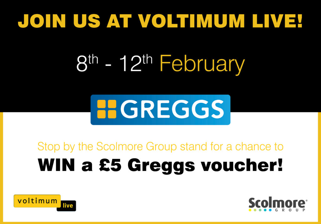 Scolmore Group exhibiting at Voltimum Live – 8th to 12th February