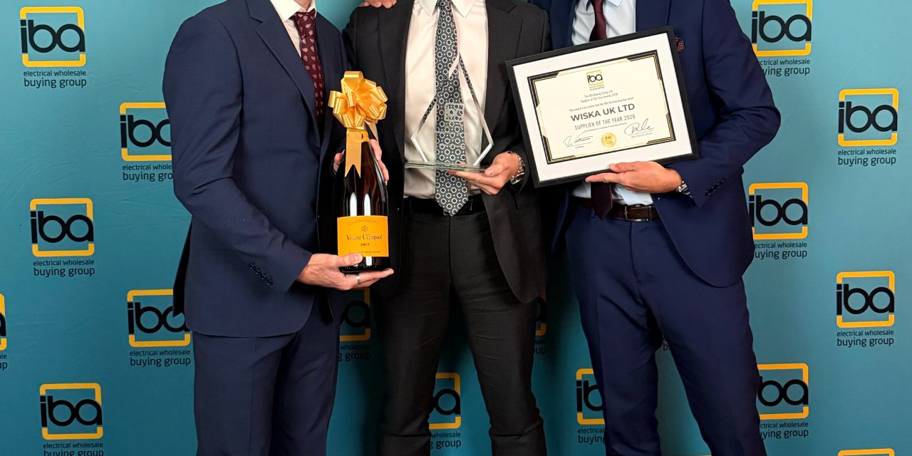 Wiska wins IBA Supplier of the Year for fourth consecutive year