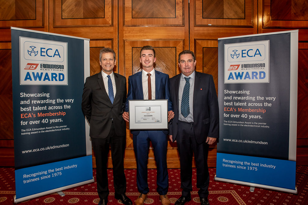 Web image Opus Building Services' Jack wins ECA Edmundson Apprentice of the Year Award