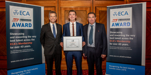 Opus Building Services’ Jack wins ECA Edmundson Apprentice of the Year Award