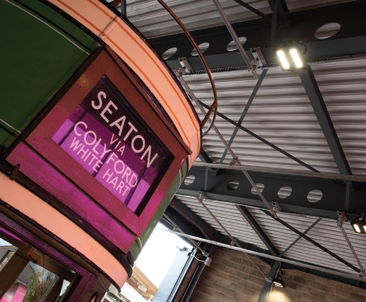 Luceco lights the way at Seaton Tramway Station