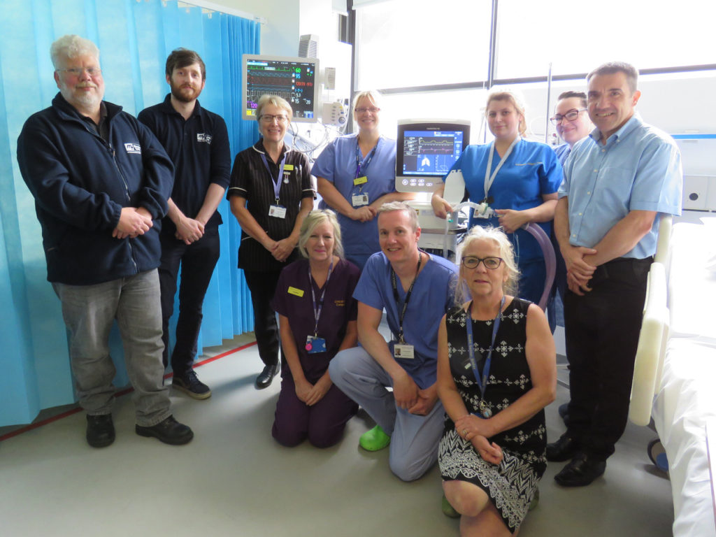 Marshall-Tufflex funds new hospital ventilator